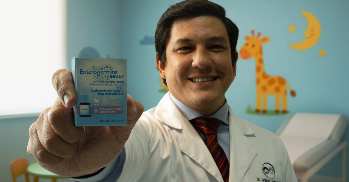 ¿Sabías que los bebés con cólicos de gases presentan irritabilidad y episodios de llantos intensos?