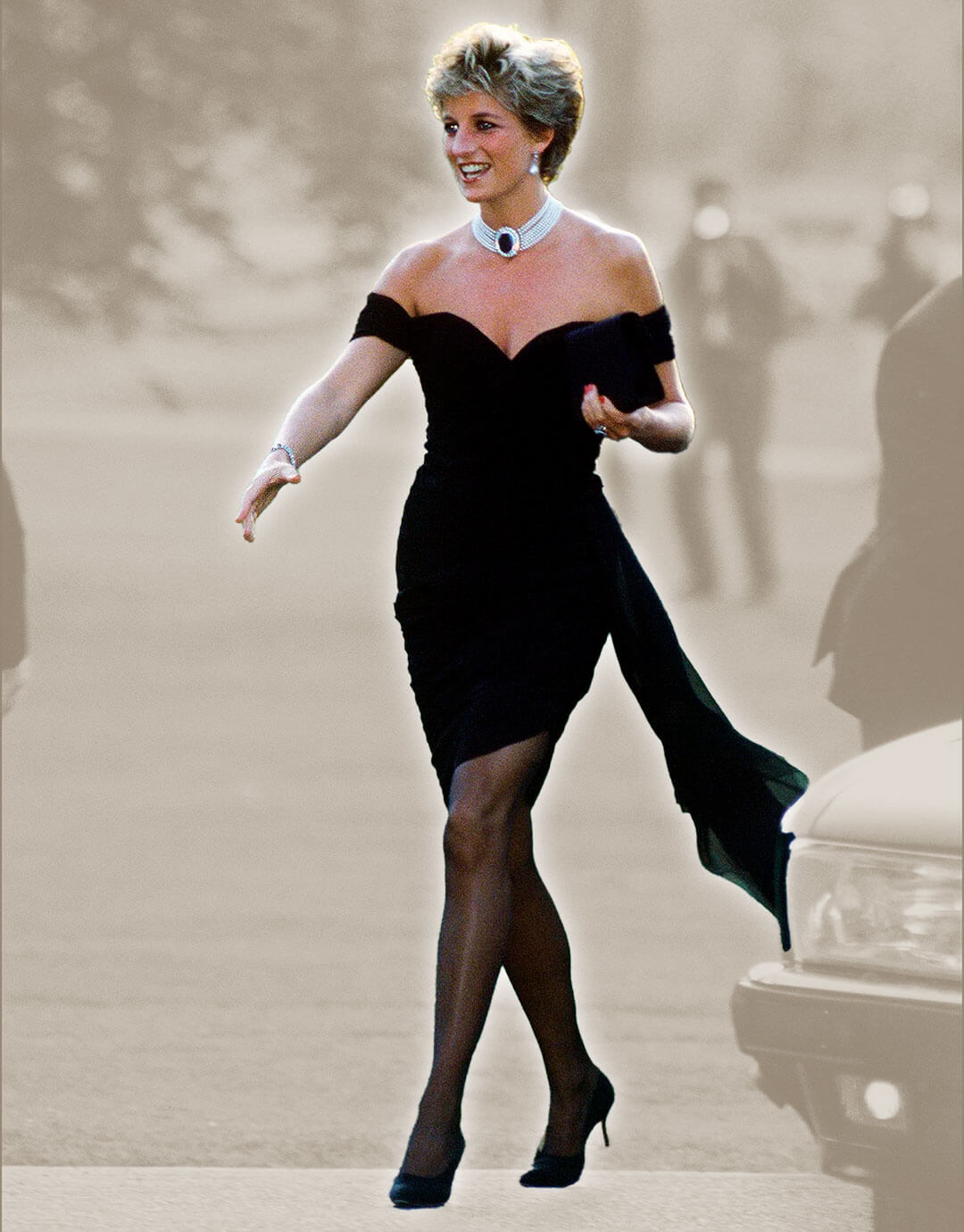 ¿Qué vestidos usaría la Princesa Diana para el funeral de la Reina Isabel?